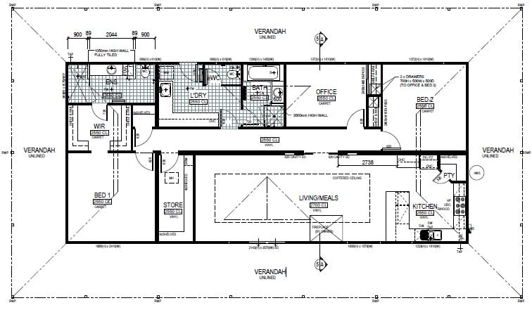3 bedroom modular home design