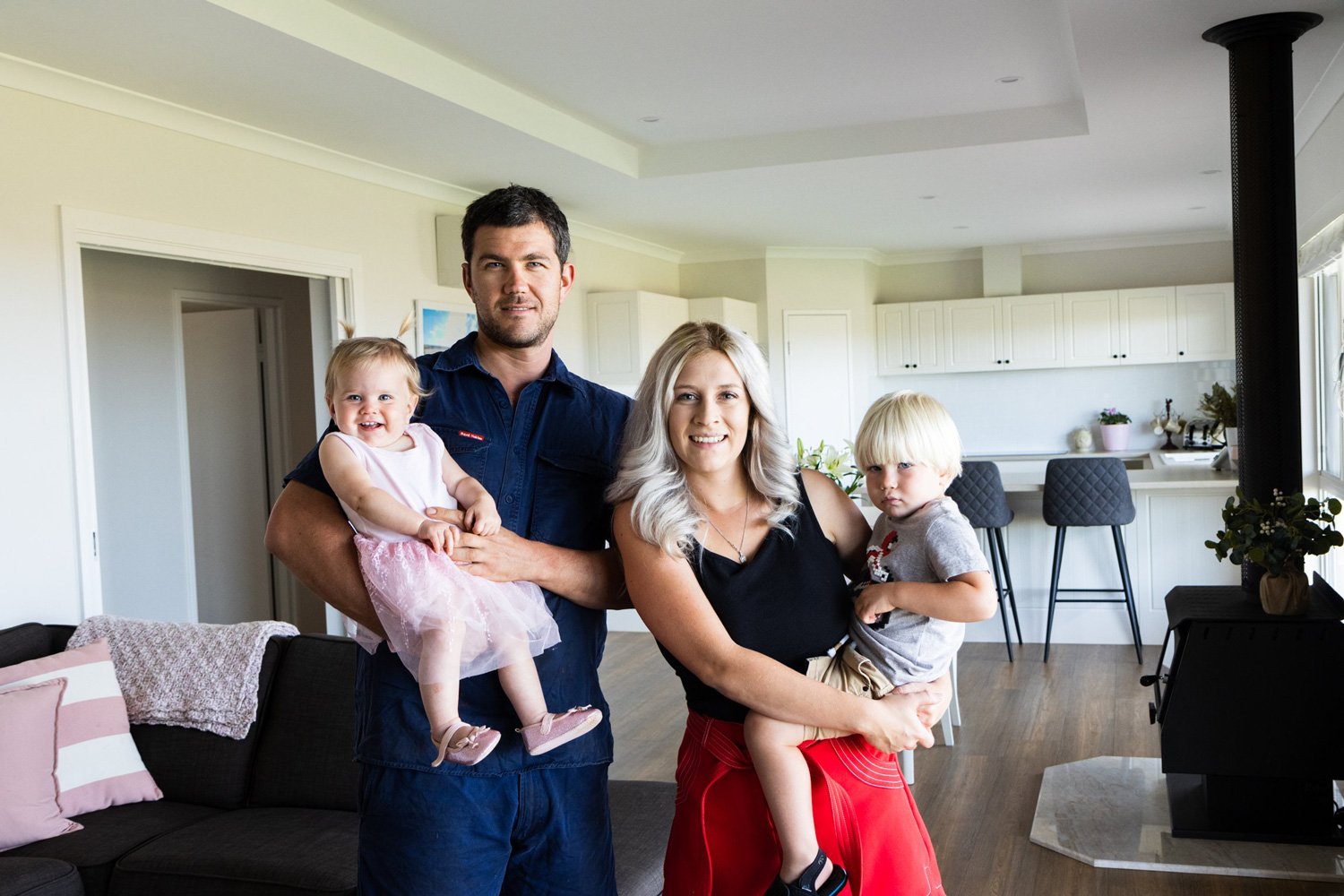New modular home for a family in Regional WA