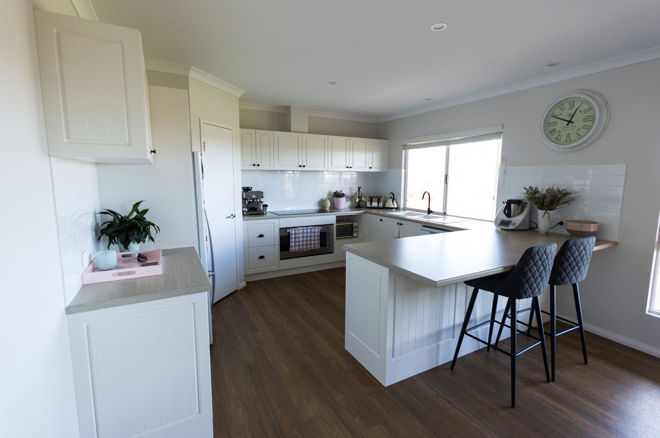 Modular home kitchen design
