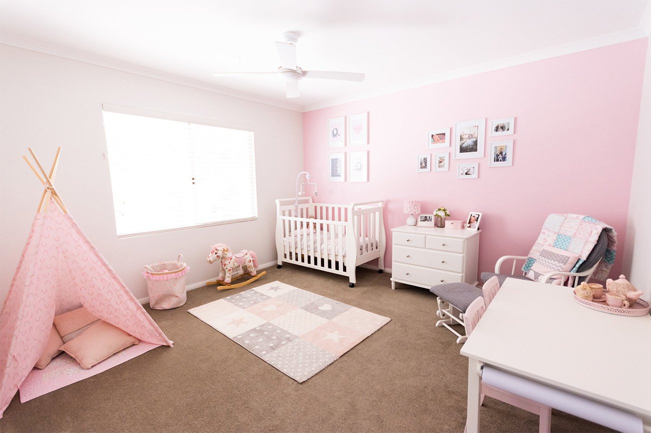 Modular home bedroom design