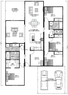 The Karana Blueprint and Floor plan | Transportable Homes Perth 