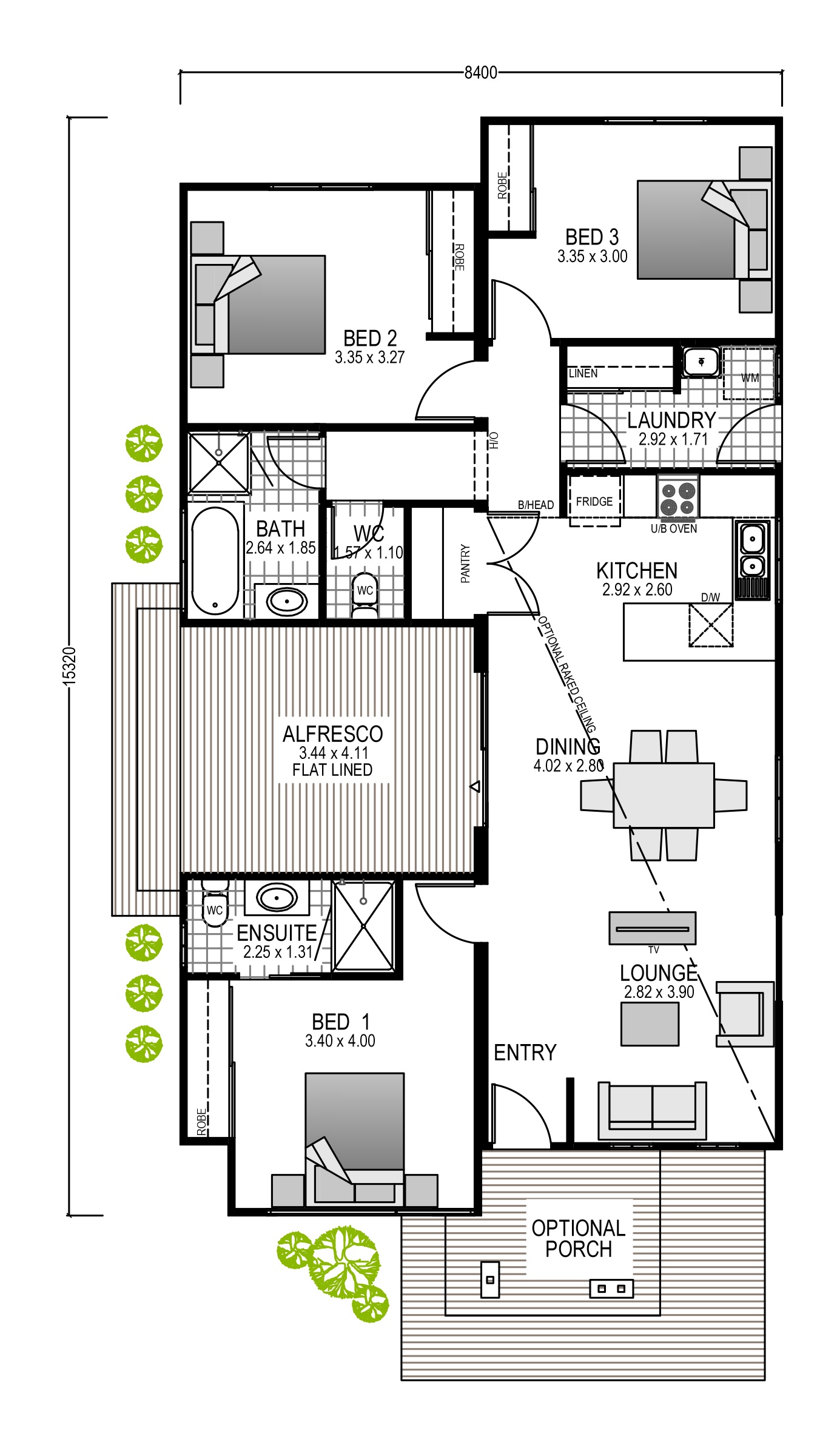 3 Bedroom Modular Home The Adair Skillion Evoke Living Homes