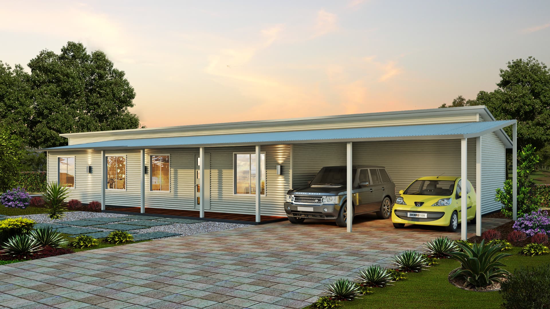 The Acadia modular home