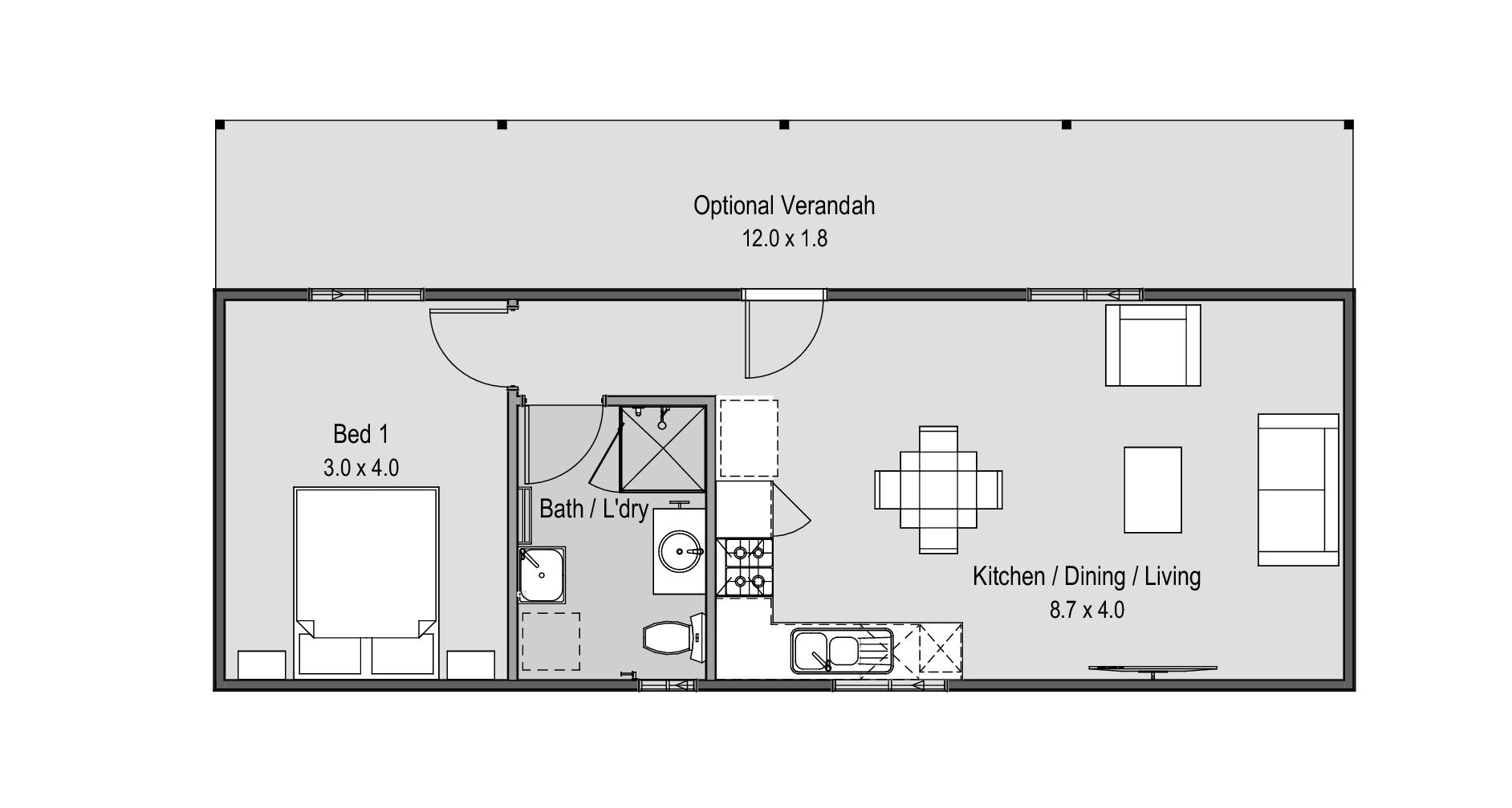 The Seaview floor plan