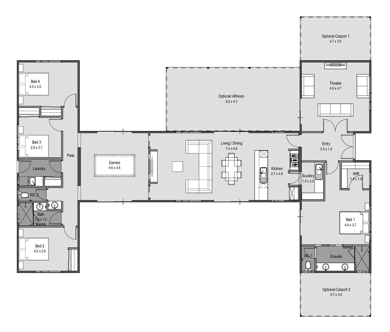 The Belvoir floor plan