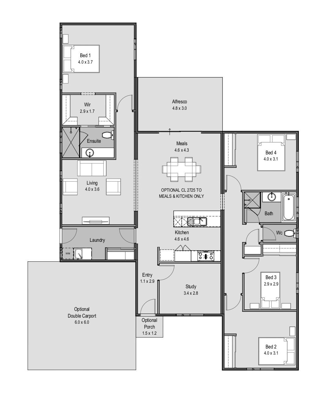The Hamelin floor plan