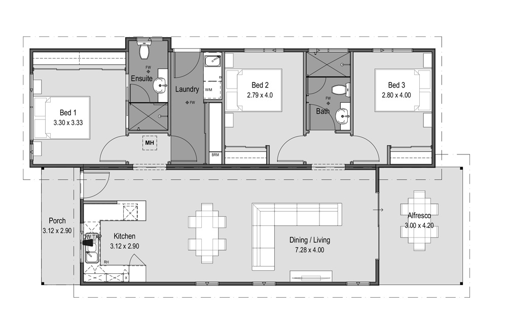 Presto 32 floor plan